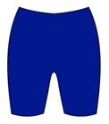 Plain Royal - Custom Shorts