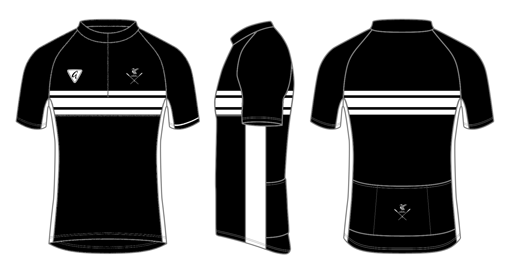  - Custom S/S Classics Neck-Zip Cycling Jersey
