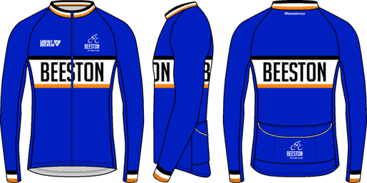  - Custom L/S Full-zip Cycling Jacket (mesh lining)