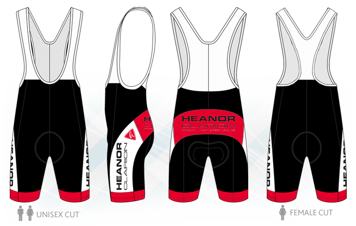  - Custom Band Cycling Bib Shorts