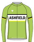 Green - Custom L/S Classics Full-Zip Cycling Jersey