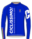  - Custom L/S Classics Full-Zip Cycling Jersey