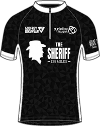 The Sheriff - S/S Lightweight Neck-Zip Cycling Jersey