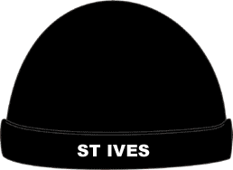 Black - Microfleece Beanie