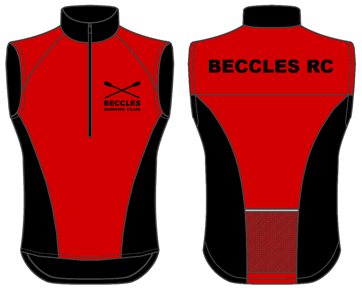 Reflective lettering on the back - Custom Elite Gilet