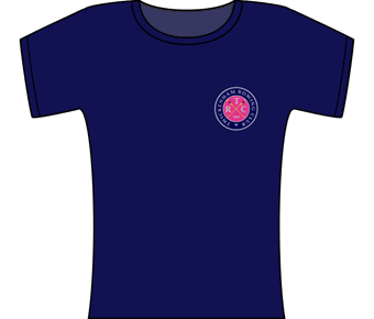 Navy - Ladies Fitted Tee