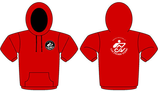 Red - Contrast Hoodie