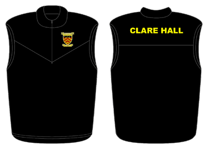 'Clare Hall' on the back - Classics Gilet