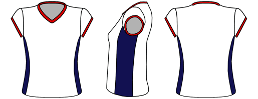 Netball Top (Cap Sleeve)