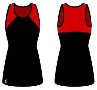 Bella Netball Dress (Vest Back)