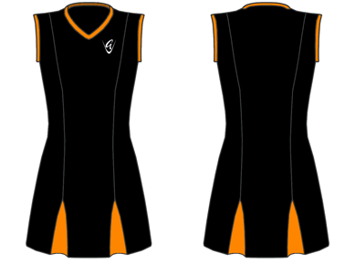 Godet Netball Dress (Sleeveless)