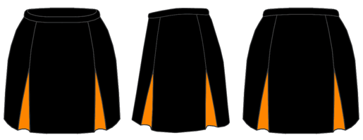 Kick Pleat Netball Skirt