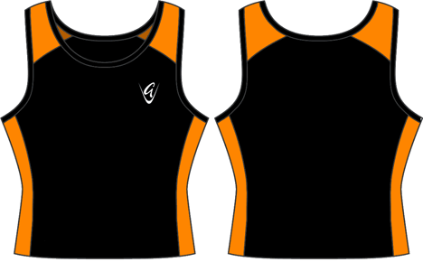 Pro Vest Back Netball Top