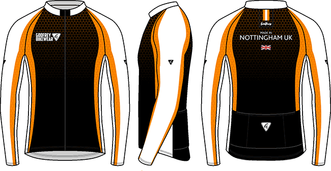 Custom L/S Lightweight Full-Zip Cycling Jersey