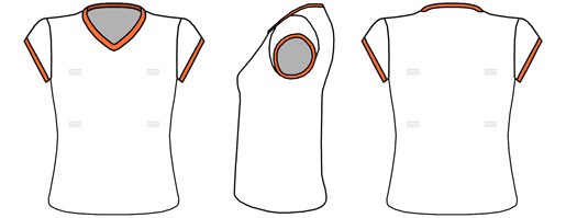 Netball Top (Cap Sleeve)