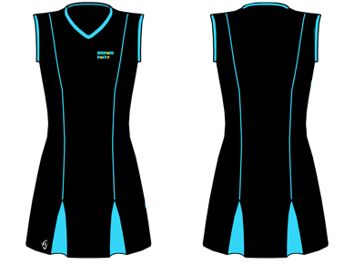 Godet Netball Dress (Sleeveless)