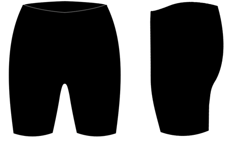 Plain black - Custom Shorts