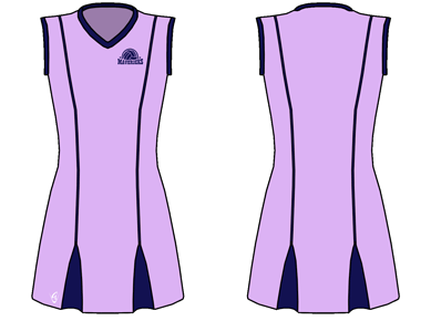 Godet Netball Dress (Sleeveless)