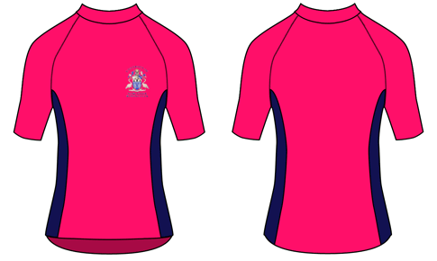 Pink training - Custom Performance Tee SS