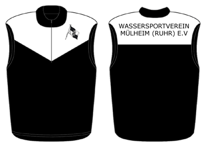 Club text on the back - Custom Classics Gilet