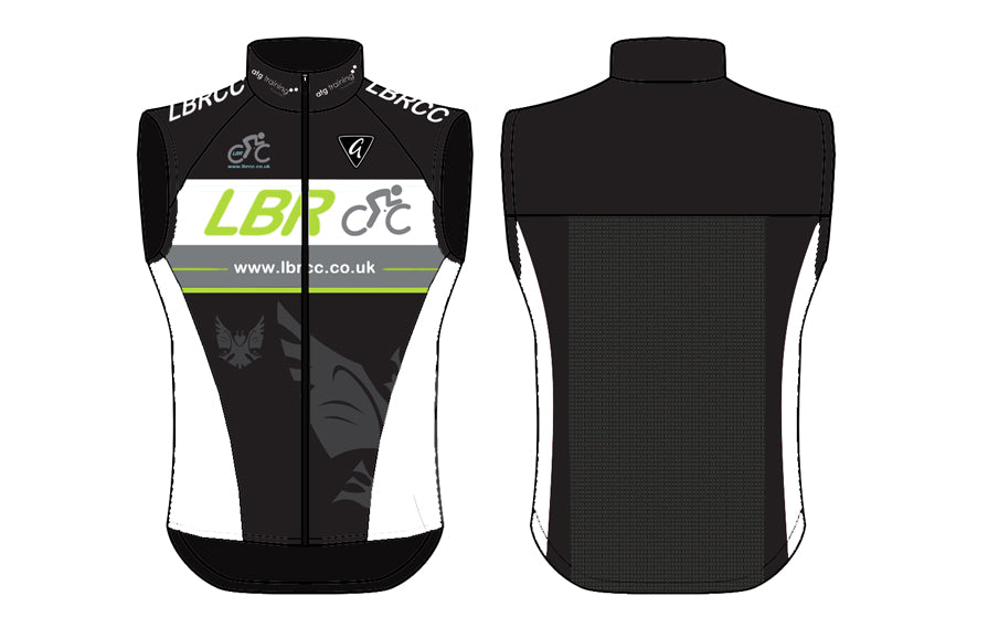 Custom Full-Zip Cycling Gilet (Unlined)