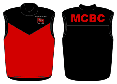 MCBC back print - Custom Classics Gilet