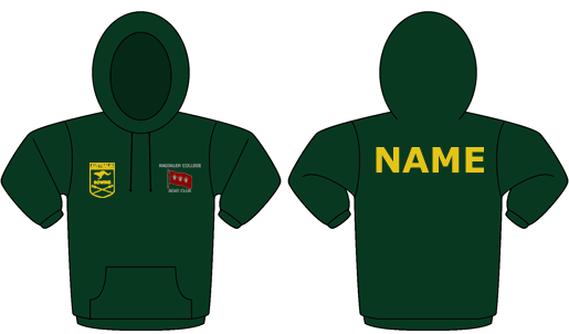 Australian Retro - Name on back - Classic Hoodie