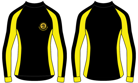 Yellow arms - Custom Performance Tee LS