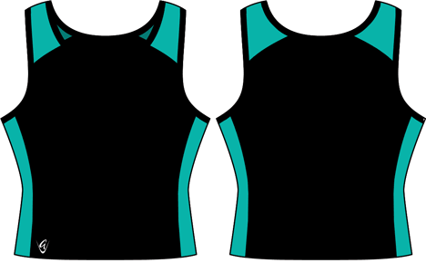 Pro Vest Back Netball Top