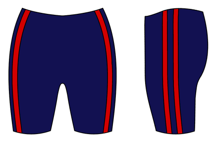 Three Stripes - Custom Shorts