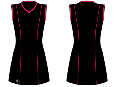 With Velcro - Venus Netball Dress (Sleeveless)