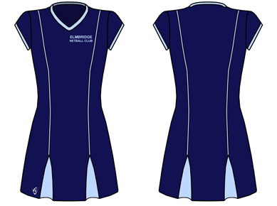 Godet Netball Dress (Cap Sleeve)