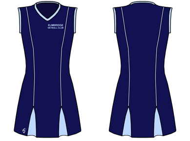 Godet Netball Dress (Sleeveless)