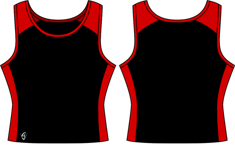 Pro Vest Back Netball Top