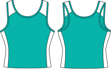 Pro Y-back Netball Top