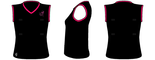 Netball V-neck Top (Sleeveless)