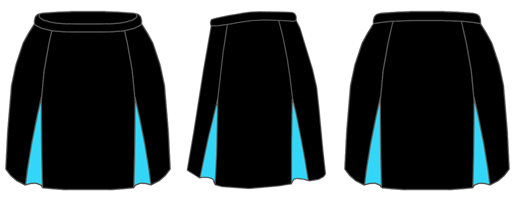 Kick Pleat Netball Skirt