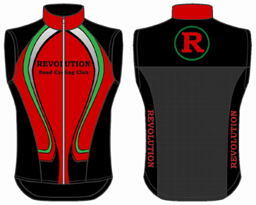 Winter - Custom Full-Zip Cycling Gilet (fleece lining)