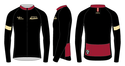 Custom L/S Lightweight Full-Zip Cycling Jersey