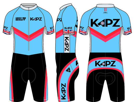 Custom S/S Front-Zip Cycling Skin-Suit