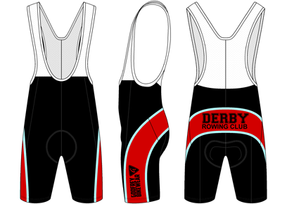 Red - Custom Cycling Bib Shorts