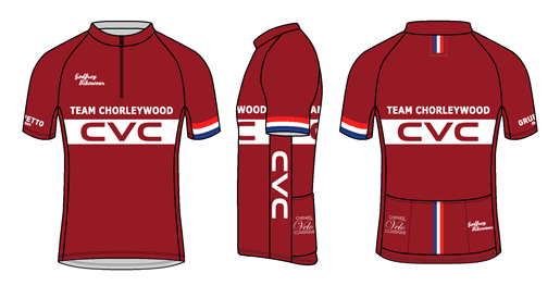 CVC - Maroon - S/S Classics Neck-Zip Cycling Jersey