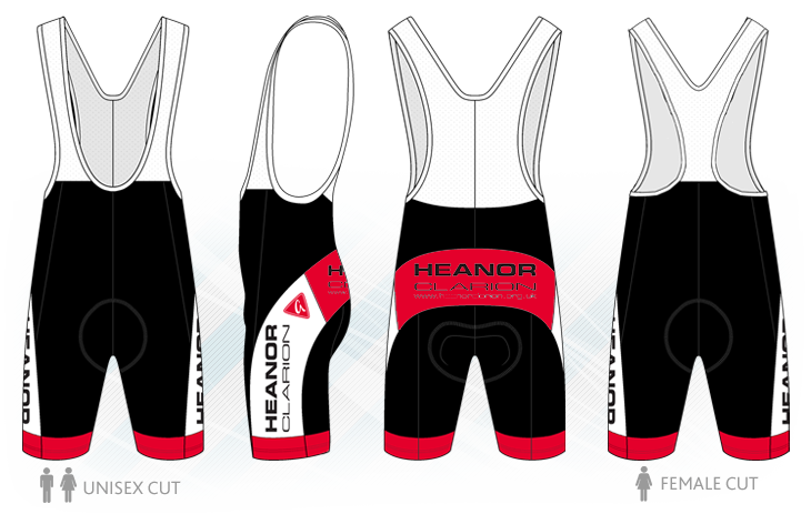 Custom Band Cycling Bib Shorts