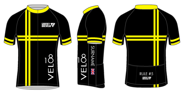 Custom S/S Lightweight Full-Zip Cycling Jersey