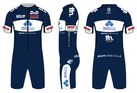 Custom Front-Zip Cycling RaceSuit