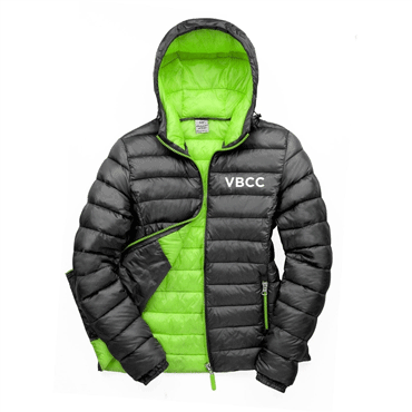 Black/Lime - Padded Jacket