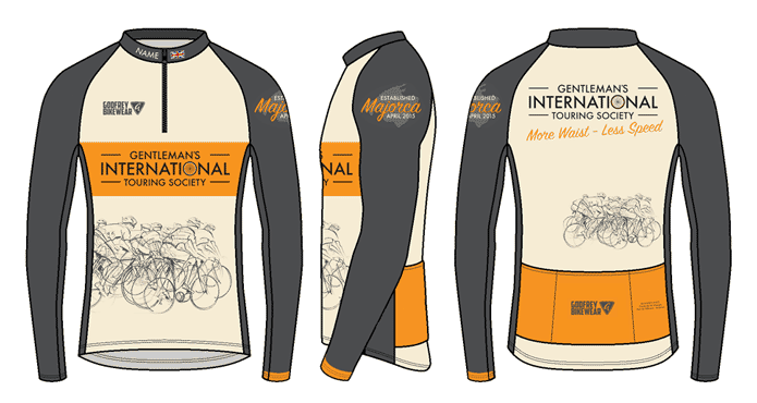 Custom L/S Lightweight Neck-Zip Cycling Jersey