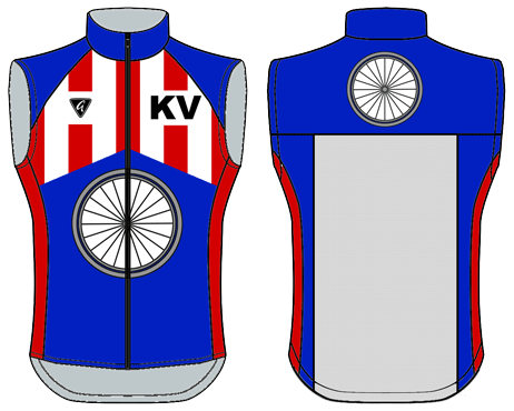 Custom Full-Zip Cycling Gilet (Unlined)