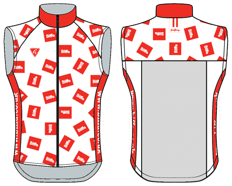 Custom Full-Zip Cycling Gilet (Unlined)