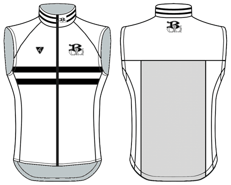 Custom Full-Zip Cycling Gilet (Unlined)